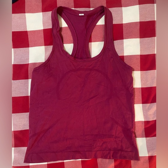 lululemon  Swiftly Tech Racerback Tank in Magenta - Picture 2 of 2